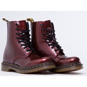 Dr. Martens Pascal Patent Leather Boots 8-eye